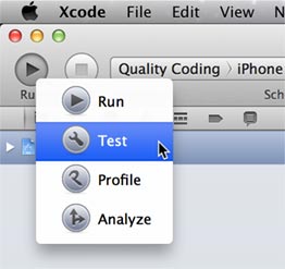 Xcode unit testing is now fully integrated into the UI!
